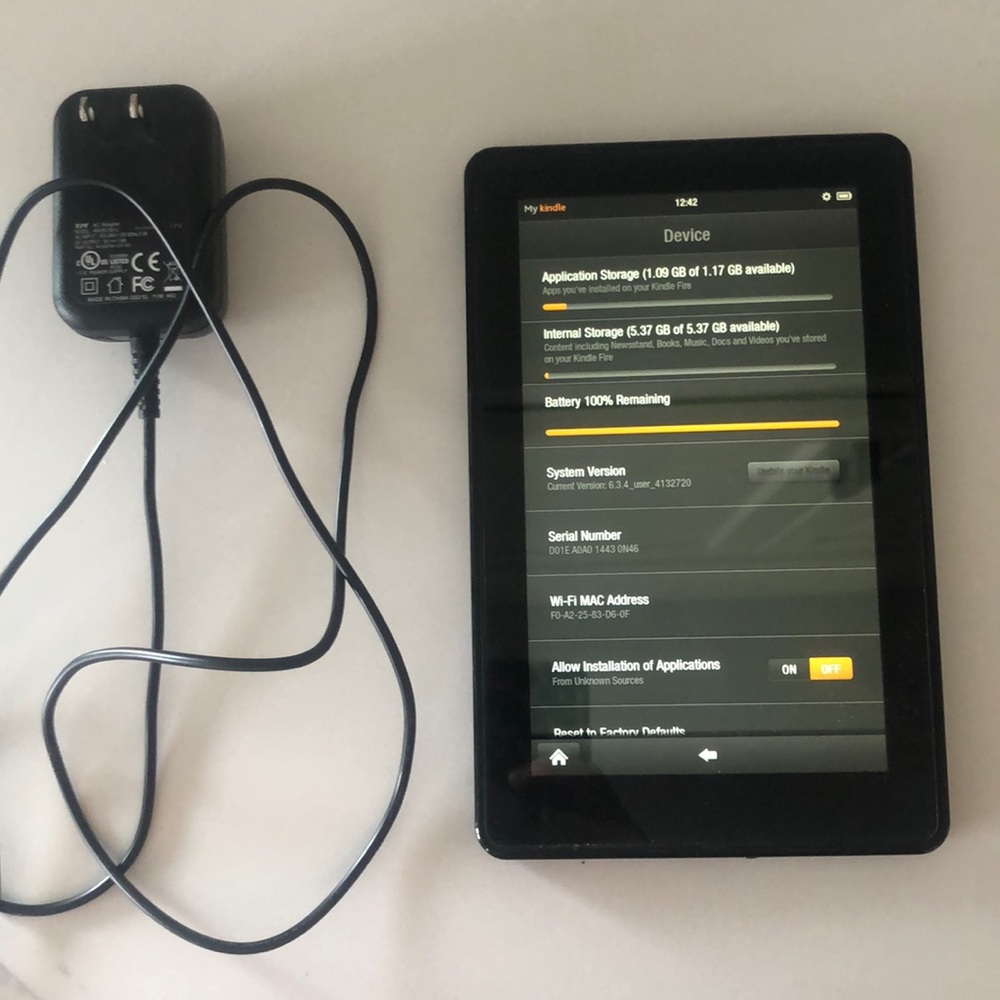 Amazon Kindle Fire 1st generation 8gb